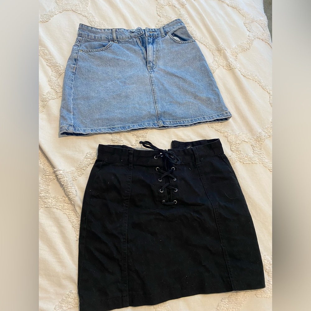 Forever 21 Small Jean Skirt Bundle